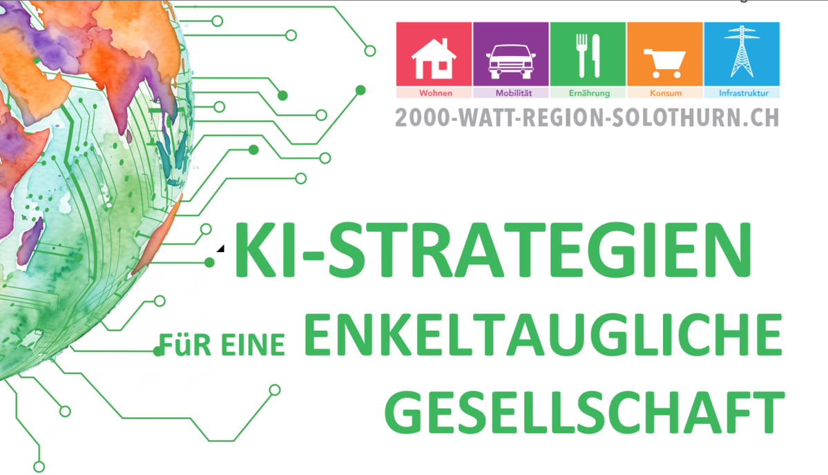 Herbstanlass - KI-Strategien für eine enkeltaugliche Gesellschaft